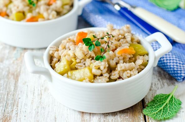 Bouillie d'avoine pour perdre du poids en une semaine.