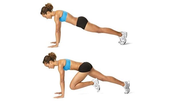 Plank un exercice efficace pour perdre du poids.