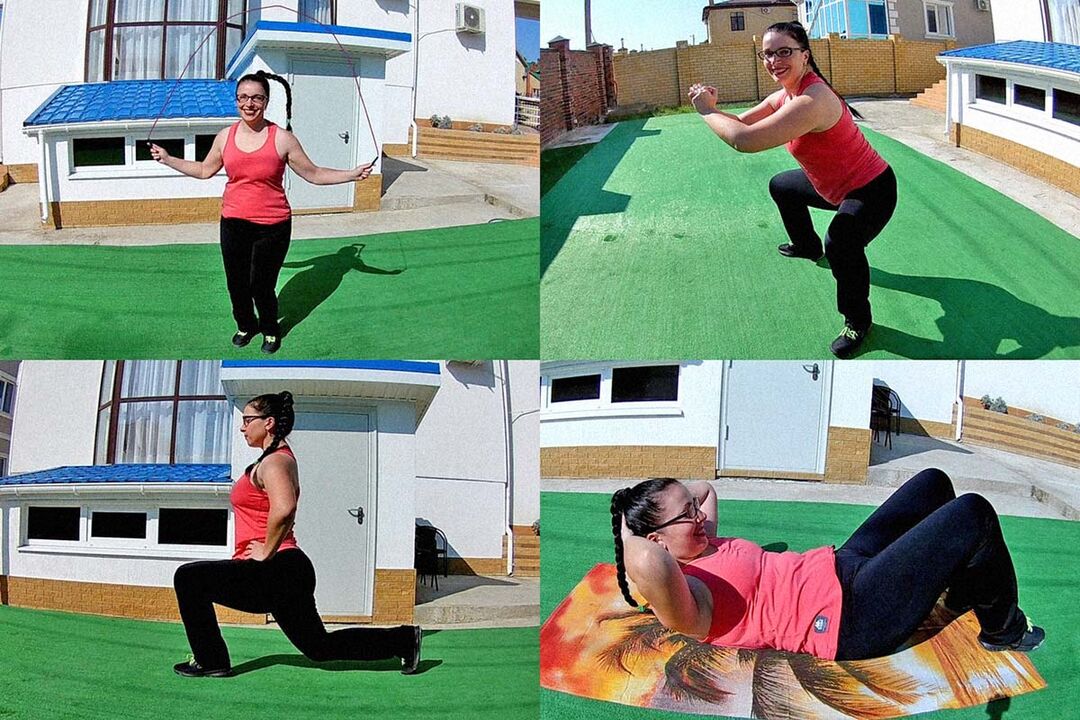 types d'exercices pour perdre du poids